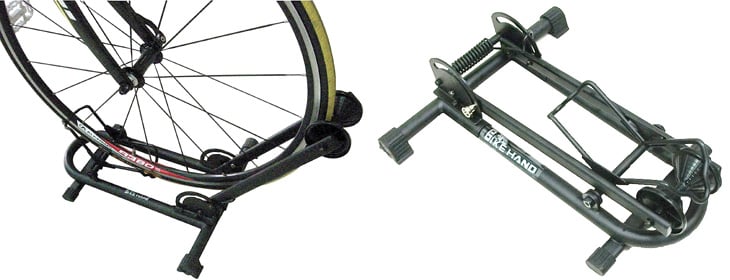 Amazon.co.jp: BIKEHAND 自転車 スタンド 折りたたみ式